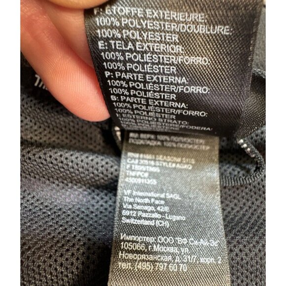 The North Face Women’s Hydrenalite Rain Hiking Hooded Jacket S/P Purple Black - Picture 8 of 14